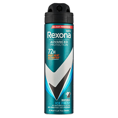 Rexona - Antiperspirant ve spreji Men Advanced Protection Invisible Ice Fresh 150 ml
