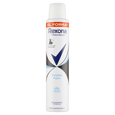 Rexona - Antiperspirant ve spreji Motionsense Invisible Aqua 200 ml