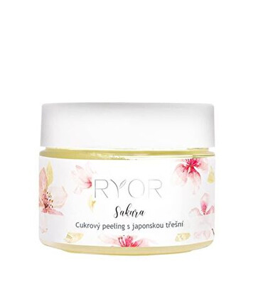 RYOR - Cukrový peeling s japonskou třešní Sakura 325 g
