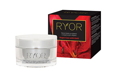 RYOR - Denní krém se zlatem a arganovým olejem 50 ml
