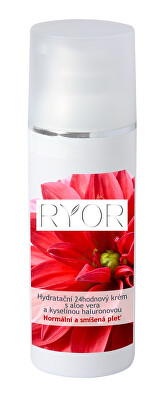 RYOR - Hydratační 24hodinový krém s aloe vera a kyselinou hyaluronovou 50 ml
