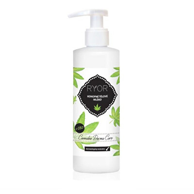 RYOR - Konopné tělové mléko Cannabis Derma Care 200 ml