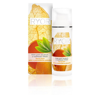 RYOR - Krém proti zarudnutí a rozšířeným žilkám s probiotiky 50 ml