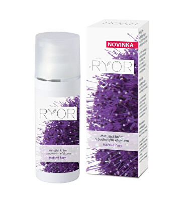RYOR - Matující krém s pudrovým efektem Mořské řasy 50 ml