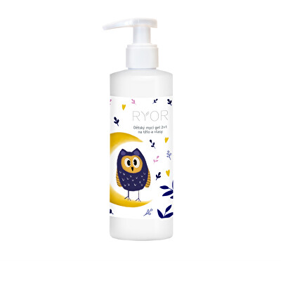 RYOR - Dětský mycí gel 2v1 na tělo a vlasy 200 ml