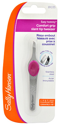 Sally Hansen - Pinzeta se šikmou špičkou Comfort Grip Slant Tip Tweezer 81035