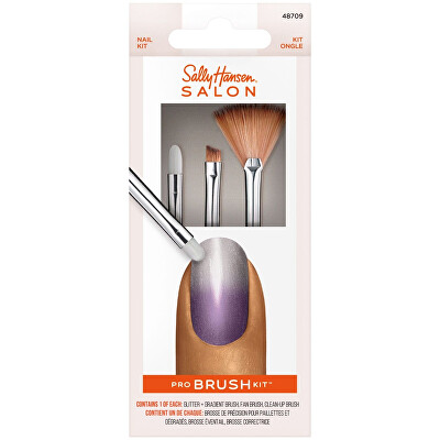 Sally Hansen - Sada štetců na nehty Pro Brush Kit