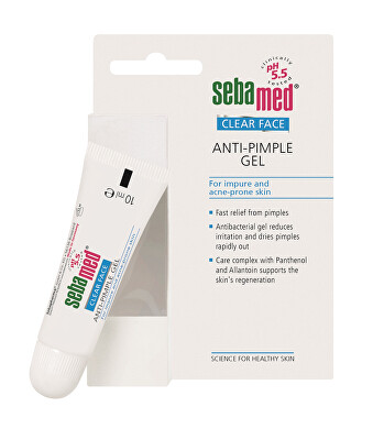 Sebamed - Gel na lokální ošetření akné Clear Face (Anti Pimple Gel) 10 ml