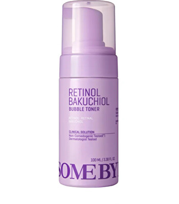 Some By Mi - Bublinkové tonikum Retinol Bakuchiol Bubble Toner 100 ml