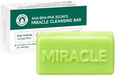 Some By Mi - Čisticí pleťové mýdlo AHA BHA PHA 30 Days (Miracle Cleansing Bar) 106 g