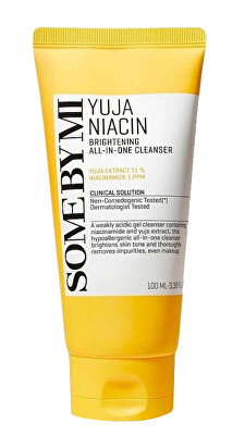 Some By Mi - Čisticí pleťový gel 3 v 1 Yuja Niacin (Brightening All-In-One Cleanser) 100 ml