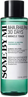 Some By Mi - Exfoliační pleťové tonikum AHA BHA PHA 30 Days (Miracle Toner) 150 ml