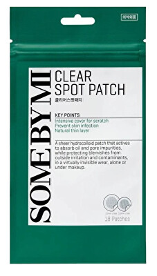 Some By Mi - Hydrokoloidní náplast na akné Clear Spot Patch 18 ks