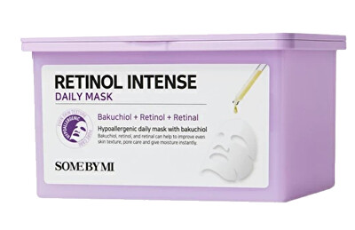 Some By Mi - Noční pleťová maska s anti-aging účinkem Retinol Intense (Daily Mask) 30 ks