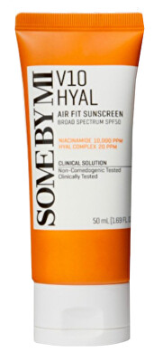 Some By Mi - Vysoce ochranný hydratační opalovací krém SPF 50 V10 Hyal (Air Fit Sunscreen) 50 ml