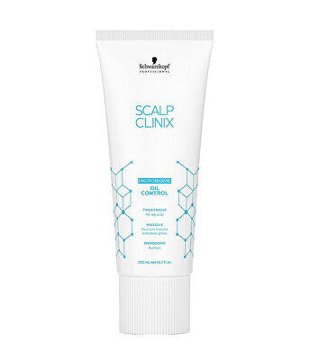 Schwarzkopf Professional - Maska pro mastné vlasy Scalp Clinix Oil Control Treatment 200 ml