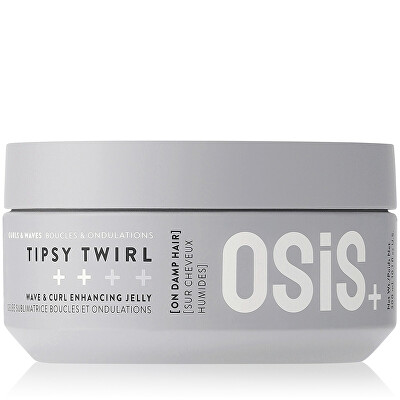 Schwarzkopf Professional - Gel pro zvýraznění vln a kadeří OSiS Tipsy Twirl (Wave & Curl Enhancing Jelly) 300 ml