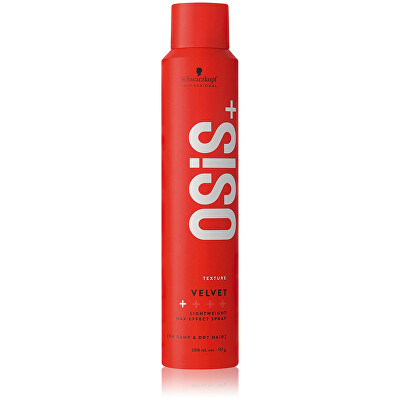 Schwarzkopf Professional - Odlehčený voskový sprej OSiS Velvet (Wax Effect Spray) 200 ml