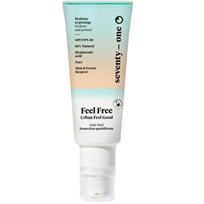 SeventyOne - Denní pleťový fluid SPF 30 Feel Free Urban Feel Good (Daily Fluid) 40 ml