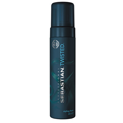 Sebastian Professional - Stylingová pěna pro vlnité a kudrnaté vlasy Twisted (Styling Foam) 200 ml
