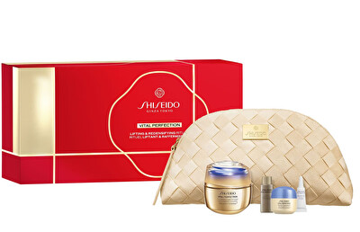Shiseido - Dárková sada Vital Perfection Supreme Cream Pouch Set