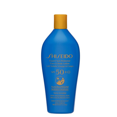Shiseido - Voděodolné ochranné mléko na obličej a tělo SPF50+ (Expert Sun Protector Face & Body Lotion) 300 ml