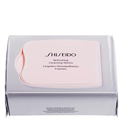 Shiseido - Osvěžující čisticí ubrousky (Refreshing Cleansing Sheets) 30 ks