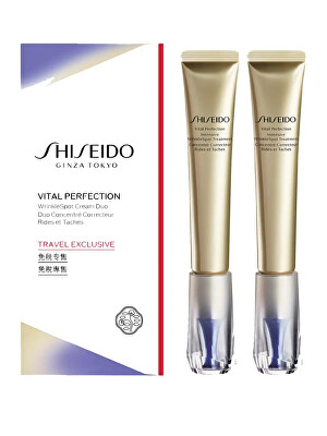 Shiseido - Sada intenzivní péče proti vráskám Vital Perfection WrinkleSpot Cream Duo