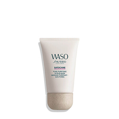 Shiseido - Čisticí jílová pleťová maska Waso Satocane (Pore Purifying Scrub Mask) 80 ml