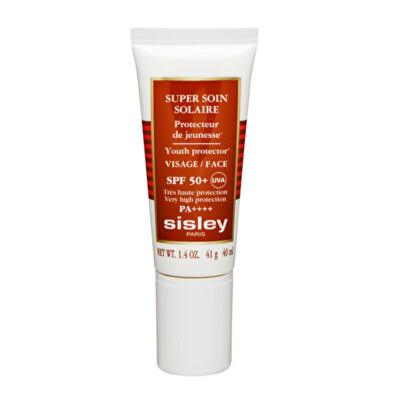 Sisley - Voděodolný opalovací krém na obličej SPF 50+ Sun (Youth Protector Face) 40 ml