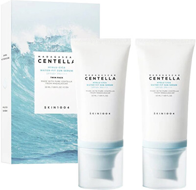 SKIN1004 - Dárková sada opalovacích krémů SPF 50+ Madagascar Centella (Hyalu-Cica Water-Fit Sun Serum)