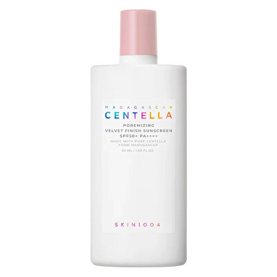SKIN1004 - Cremă de protecție SPF 50+ Poremizing Velvet Finish Sunscreen 50 ml
