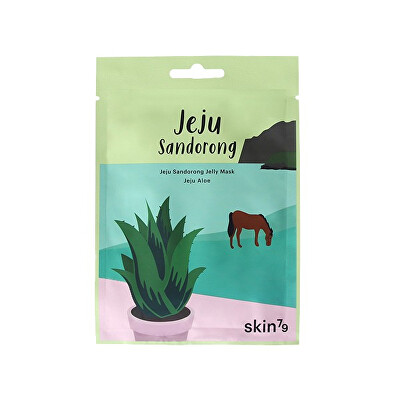 skin79 - Zklidňující látková maska s aloe vera Jeju Sandorong (Jelly Mask) 33 ml