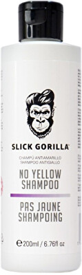 SLICK GORILLA  - Neutralizační šampon pro blond vlasy (No Yellow Shampoo) 200 ml