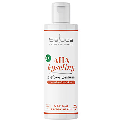 Saloos - Bio pleťové tonikum s AHA kyselinami 200 ml