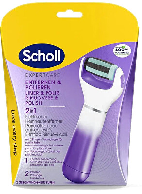 Scholl - Elektrický pilník na chodidla 2v1 Velvet Smooth (Electronic Foot File)