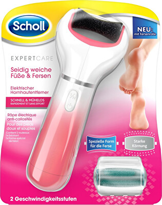 Scholl - Elektrický pilník Velvet Smooth a extra drsná hlavice