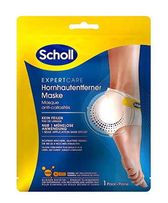 Scholl - Peelingová maska na paty Expert Care (Exfoliating Heel Peel Mask) 1 pár