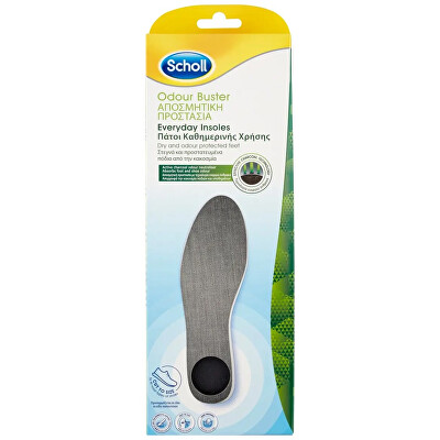 Scholl - 2. JAKOST -  Vložky do bot proti zápachu Odour Buster Insole 1 pár