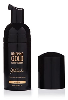 Dripping Gold - Cestovní samoopalovací pěna Medium (Mini Mousse) 90 ml