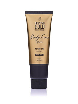 Dripping Gold - Instantní bronzer Body Tune Medium/Dark (Instant Bronzer) 125 ml