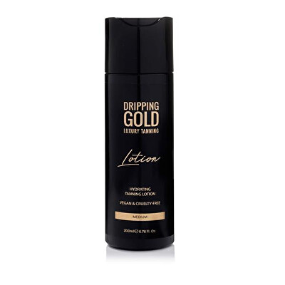 Dripping Gold - Samoopalovací krém Medium (Tanning Lotion) 200 ml