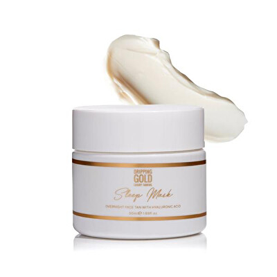 Dripping Gold - Samoopalovací noční maska na obličej (Sleep Mask) 50 ml