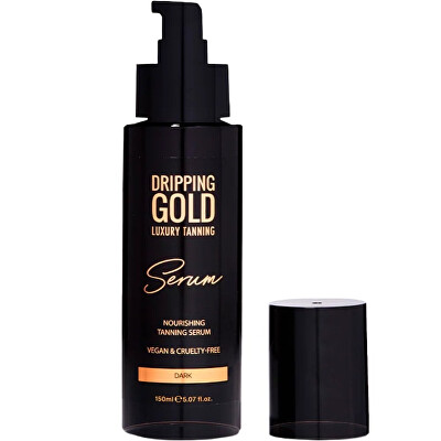 Dripping Gold - Samoopalovací sérum Dark (Tanning Serum) 150 ml