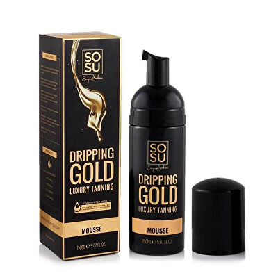 Dripping Gold - Samoopalovací pěna Dark Dripping Gold Luxury (Mousse) 150 ml