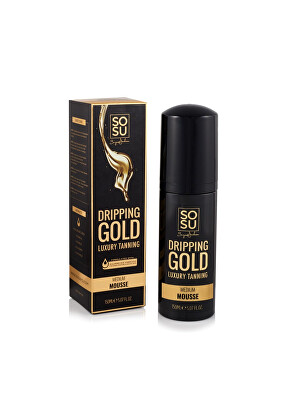Dripping Gold - Samoopalovací pěna Medium Dripping Gold Luxury (Mousse) 150 ml