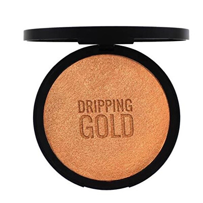 Dripping Gold - Třpytivý bronzující pudr na obličej a tělo Dripping Gold (Bronzing Powder) 15 g