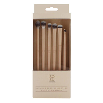 SOSU Cosmetics - Sada štětců na oči (Luxury Brush Eye Collection)