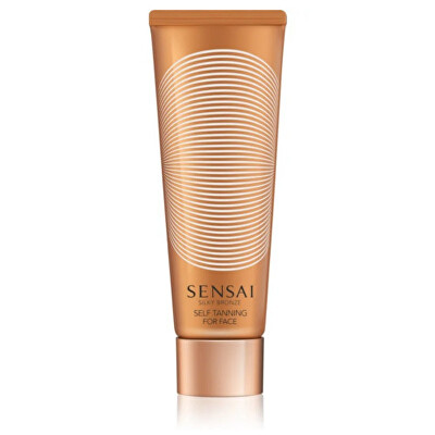 Sensai - Samoopalovací gelový krém na obličej Silky Bronze (Self Tanning For Face) 50 ml