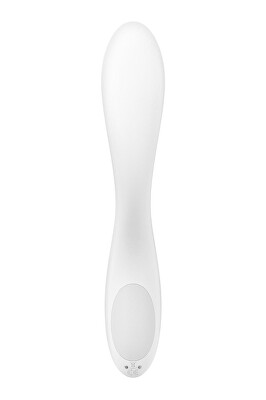 Satisfyer - Vibrátor na stimulaci klitorisu Rrrolling Pleasure White